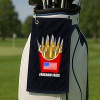 Freedom Fries Golf Towel