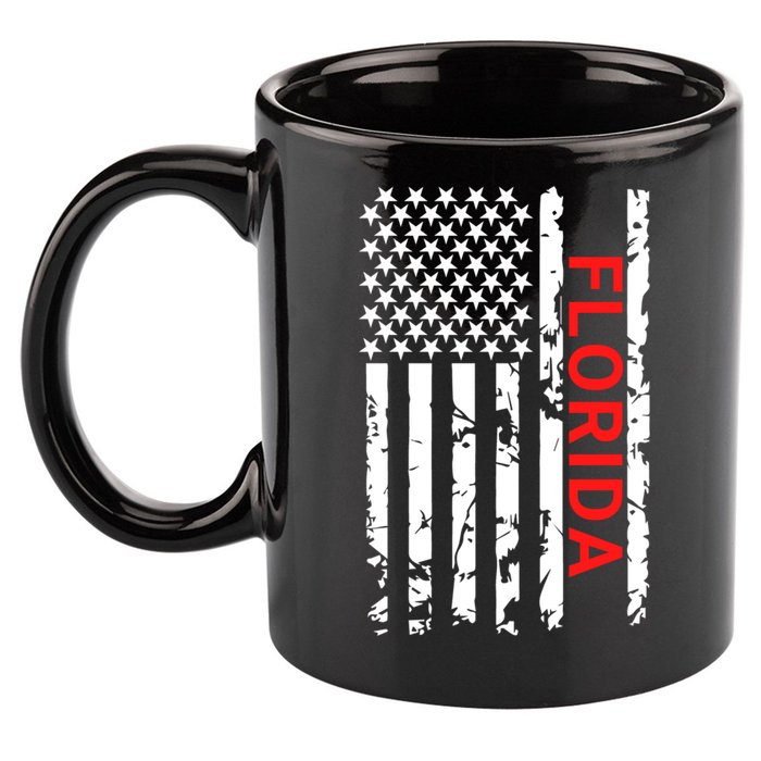 Florida Fl And Gift 11oz C Handle Ceramic Mug