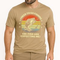 Fishing- Funny Angler Fisherman Humor Funny Dad Joke Cooling Performance Crew T-Shirt