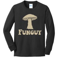 Funguy Funny Apparel Kids Long Sleeve Shirt