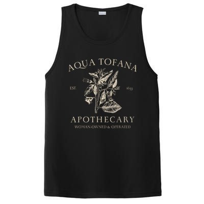 Funny Feminist Aqua Tofana Apothecary Vintage Design PosiCharge Competitor Tank