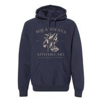 Funny Feminist Aqua Tofana Apothecary Vintage Design Premium Hoodie