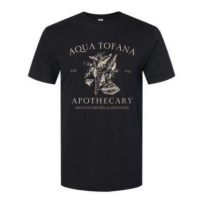 Funny Feminist Aqua Tofana Apothecary Vintage Design Softstyle® CVC T-Shirt