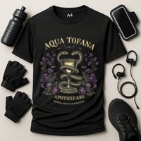 Funny Feminist Aqua Tofana Apothecary Performance Shirt