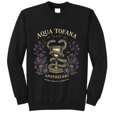 Funny Feminist Aqua Tofana Apothecary Sweatshirt