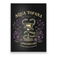 Funny Feminist Aqua Tofana Apothecary Poster