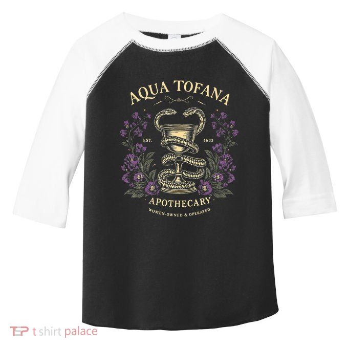Funny Feminist Aqua Tofana Apothecary Toddler Fine Jersey T-Shirt