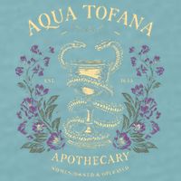 Funny Feminist Aqua Tofana Apothecary Sueded Cloud Jersey T-Shirt
