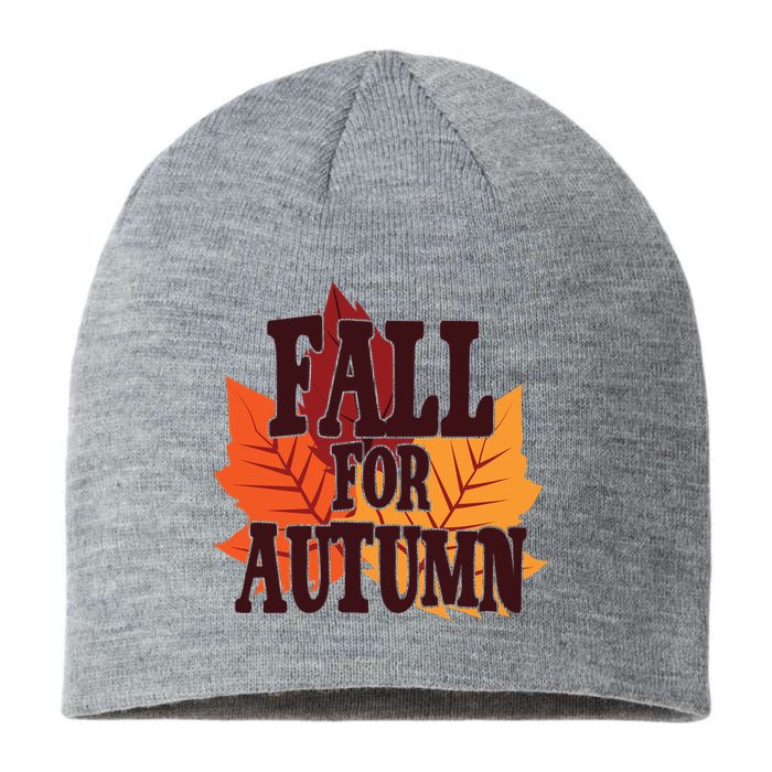 Fall For Autumn Nature Leaves Sustainable Beanie