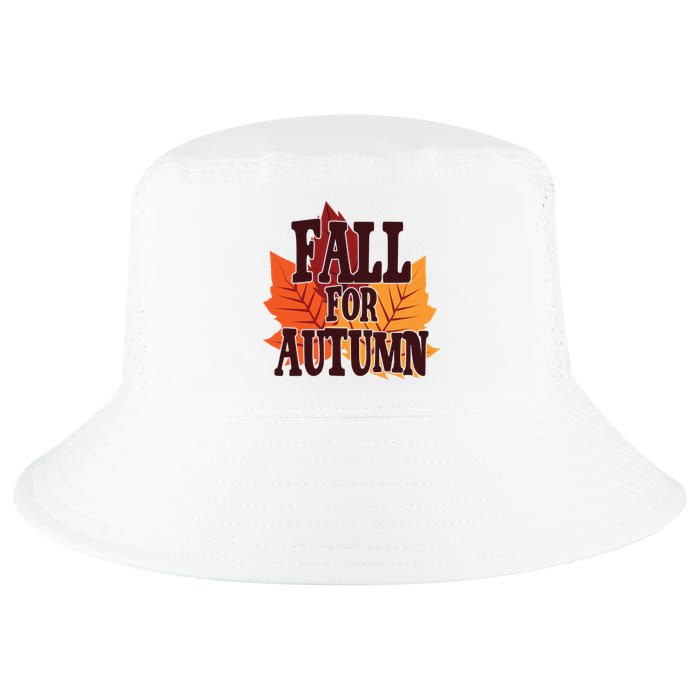 Fall For Autumn Nature Leaves Cool Comfort Performance Bucket Hat