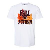 Fall For Autumn Nature Leaves Softstyle CVC T-Shirt