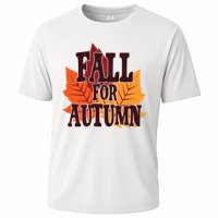 Fall For Autumn Nature Leaves Cooling Performance Crew T-Shirt