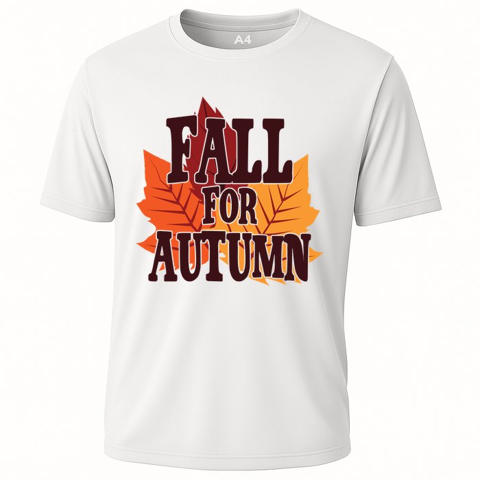 Fall For Autumn Nature Leaves Cooling Performance Crew T-Shirt