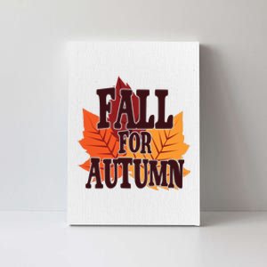 Fall For Autumn Nature Leaves Canvas