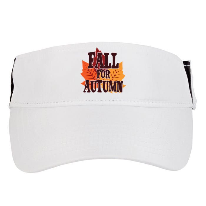 Fall For Autumn Nature Leaves Adult Drive Performance Visor