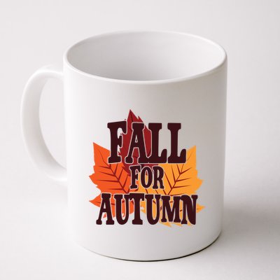 Fall For Autumn Nature Leaves Mug