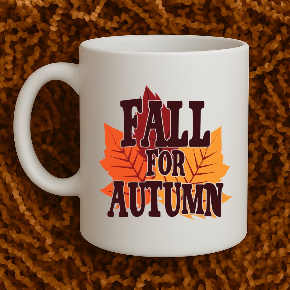Fall For Autumn Nature Leaves Mug