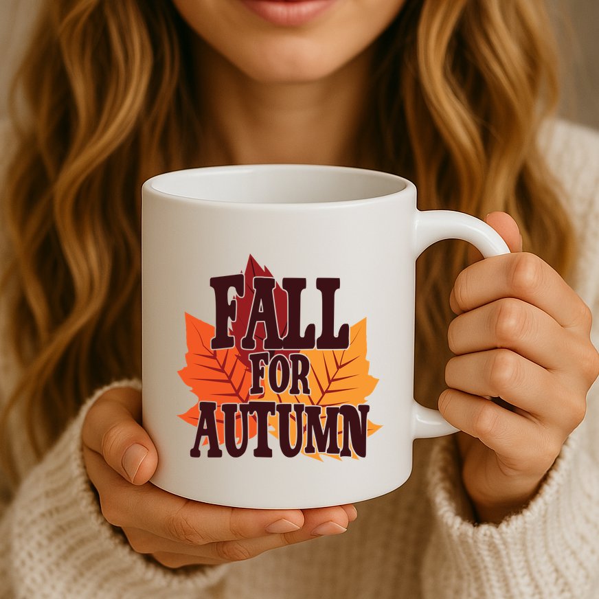Fall For Autumn Nature Leaves Mug