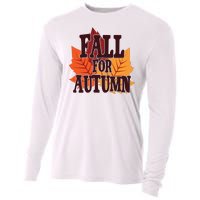 Fall For Autumn Nature Leaves Cooling Performance Long Sleeve Crew