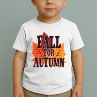 Fall For Autumn Nature Leaves Toddler T-Shirt