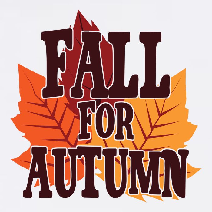 Fall For Autumn Nature Leaves Women's V-Neck T-Shirt