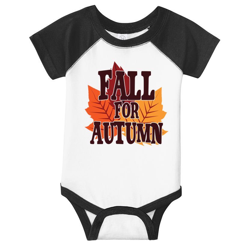 Fall For Autumn Nature Leaves Infant Baby Jersey Bodysuit