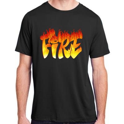 Funny Fire and Ice Costume Halloween Family Matching Wo Adult ChromaSoft Performance T-Shirt