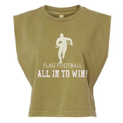 Flag Football Adults Garment-Dyed Women's Muscle Tee