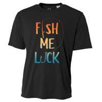 Funny Fishing Art For Fisherman Boat Fly Fish Cooling Performance Crew T-Shirt