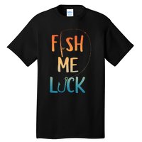 Funny Fishing Art For Fisherman Boat Fly Fish Tall T-Shirt