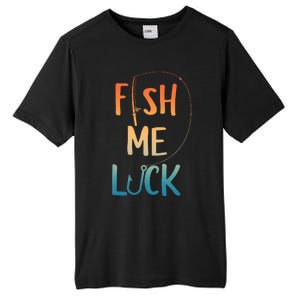 Funny Fishing Art For Fisherman Boat Fly Fish Tall Fusion ChromaSoft Performance T-Shirt