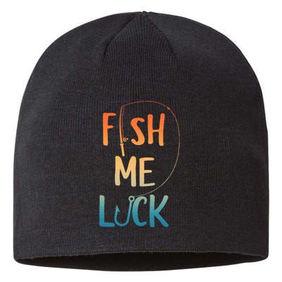 Funny Fishing Art For Fisherman Boat Fly Fish Sustainable Beanie