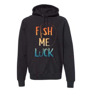 Funny Fishing Art For Fisherman Boat Fly Fish Premium Hoodie