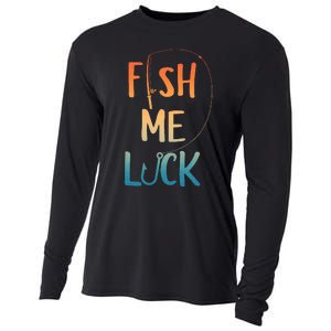 Funny Fishing Art For Fisherman Boat Fly Fish Cooling Performance Long Sleeve Crew