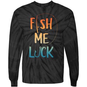 Funny Fishing Art For Fisherman Boat Fly Fish Tie-Dye Long Sleeve Shirt