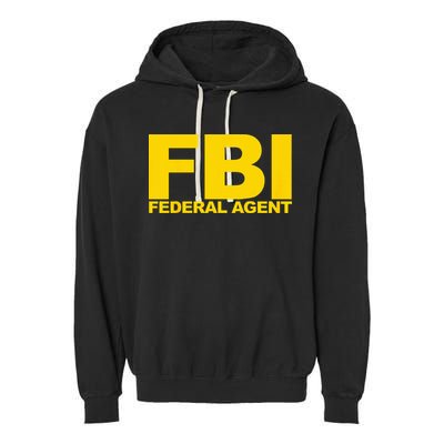 FBI Federal Agent Garment-Dyed Fleece Hoodie