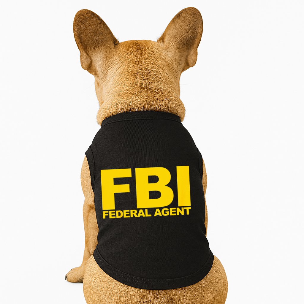 FBI Federal Agent Doggie Tank