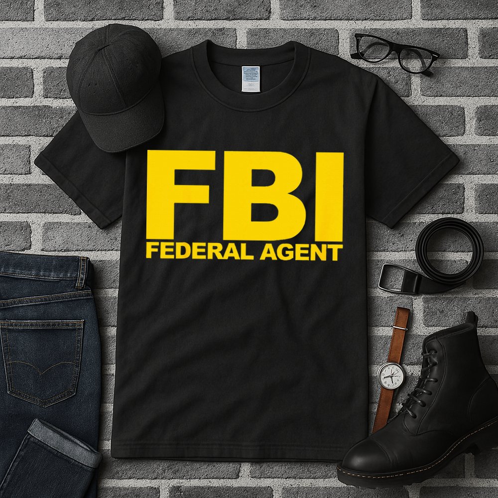 FBI Federal Agent Tall T-Shirt