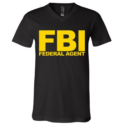 FBI Federal Agent V-Neck T-Shirt