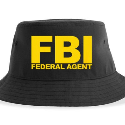 FBI Federal Agent Sustainable Bucket Hat