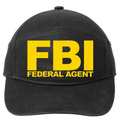 FBI Federal Agent 7-Panel Snapback Hat