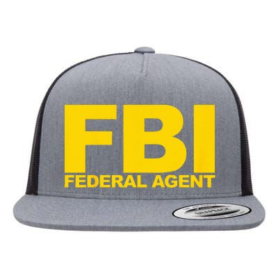 FBI Federal Agent Flat Bill Trucker Hat