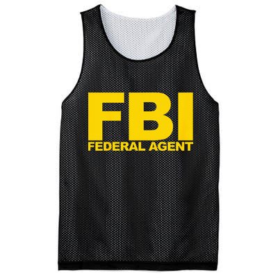 FBI Federal Agent Mesh Reversible Basketball Jersey Tank