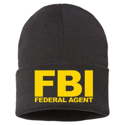 FBI Federal Agent Sustainable Knit Beanie