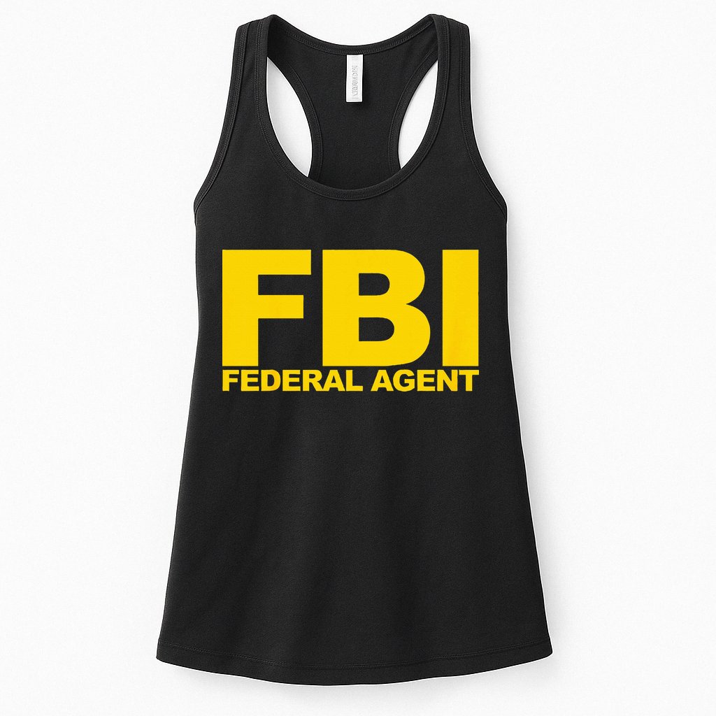 FBI Federal Agent Womens Tank Top