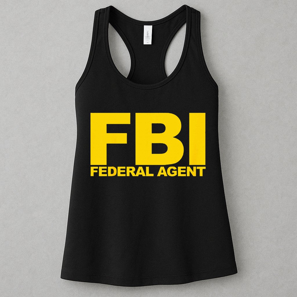 FBI Federal Agent Womens Tank Top
