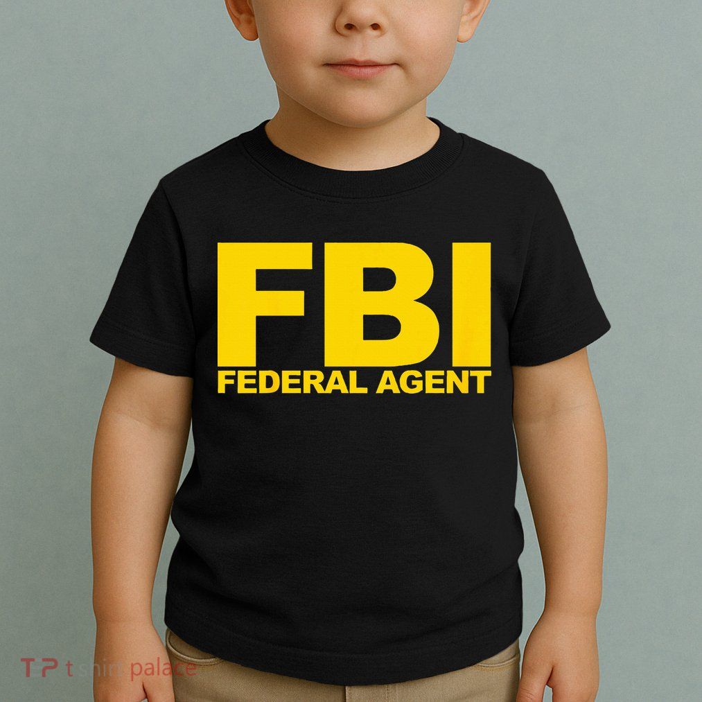 FBI Federal Agent Toddler T-Shirt