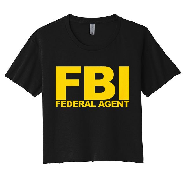 FBI Federal Agent Crop Top