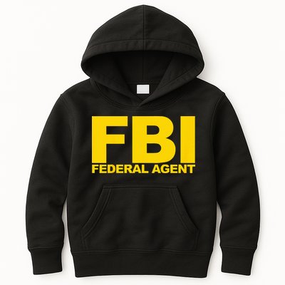 FBI Federal Agent Kids Hoodie