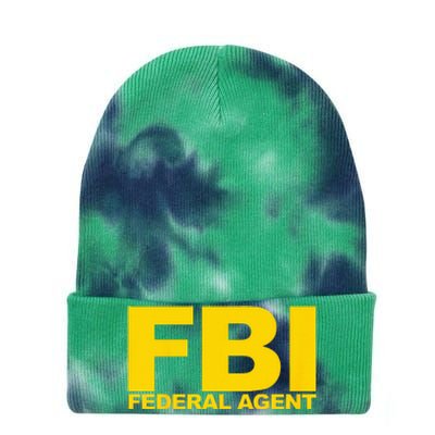 FBI Federal Agent Tie Dye 12in Knit Beanie